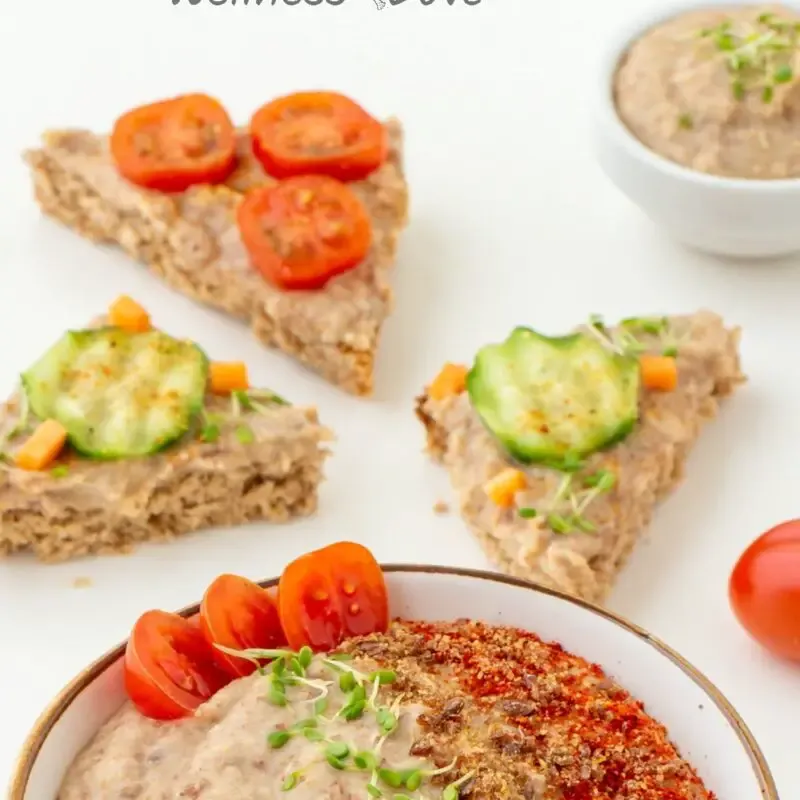 A super easy spread that is truly tasty. It might be simple but is whole food, plant based and thus superbly healthy. The spices I used are actually nutritional powerhouses that give this spread quite an enticing aroma. Enjoy this vegan spread on a loaf of whole wheat bread, in your burrito or on a leaf of lettuce. It will help you stay healthy and lose weight as well!