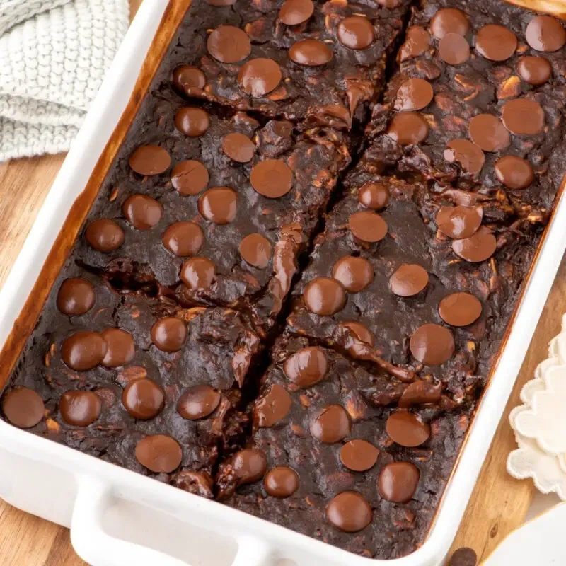 Vegan Brownie Baked Oatmeal featured image