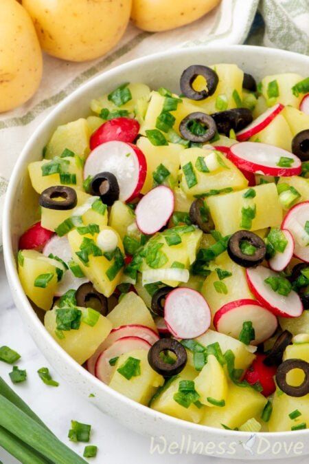 Vegan Potato Salad | No Mayo