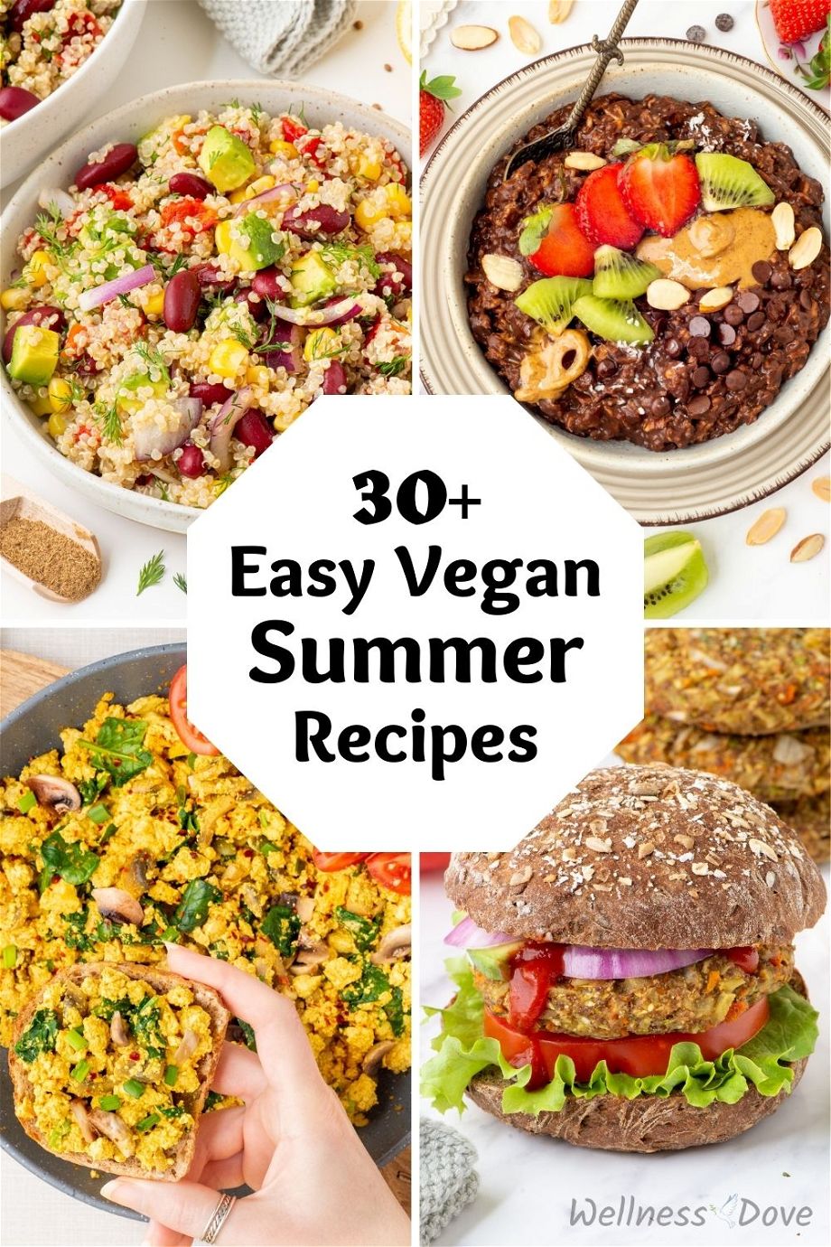 30+  summer recipes vegan pinterest image