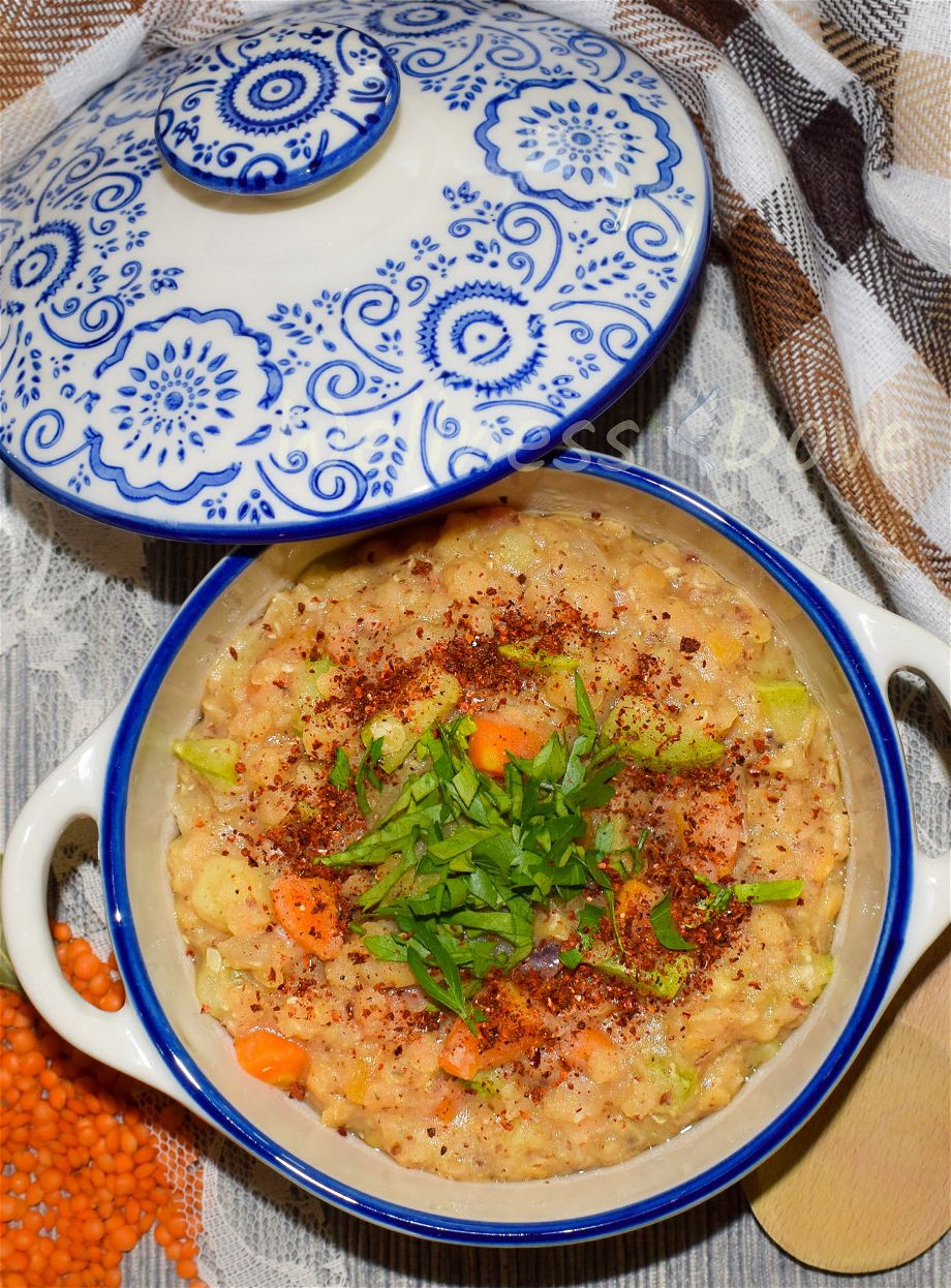 Eastern Red Lentil Zucchini & Carrot Stew | WellnessDove