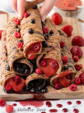 vegan crepes