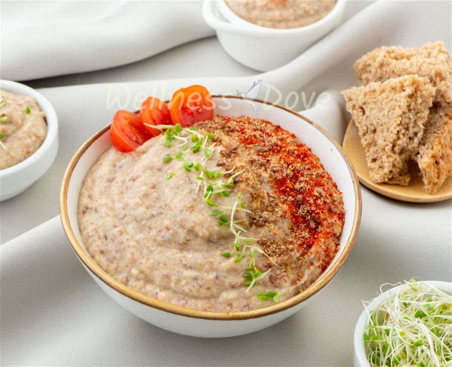 Vegan Bean Dip Recipe 3/4 view