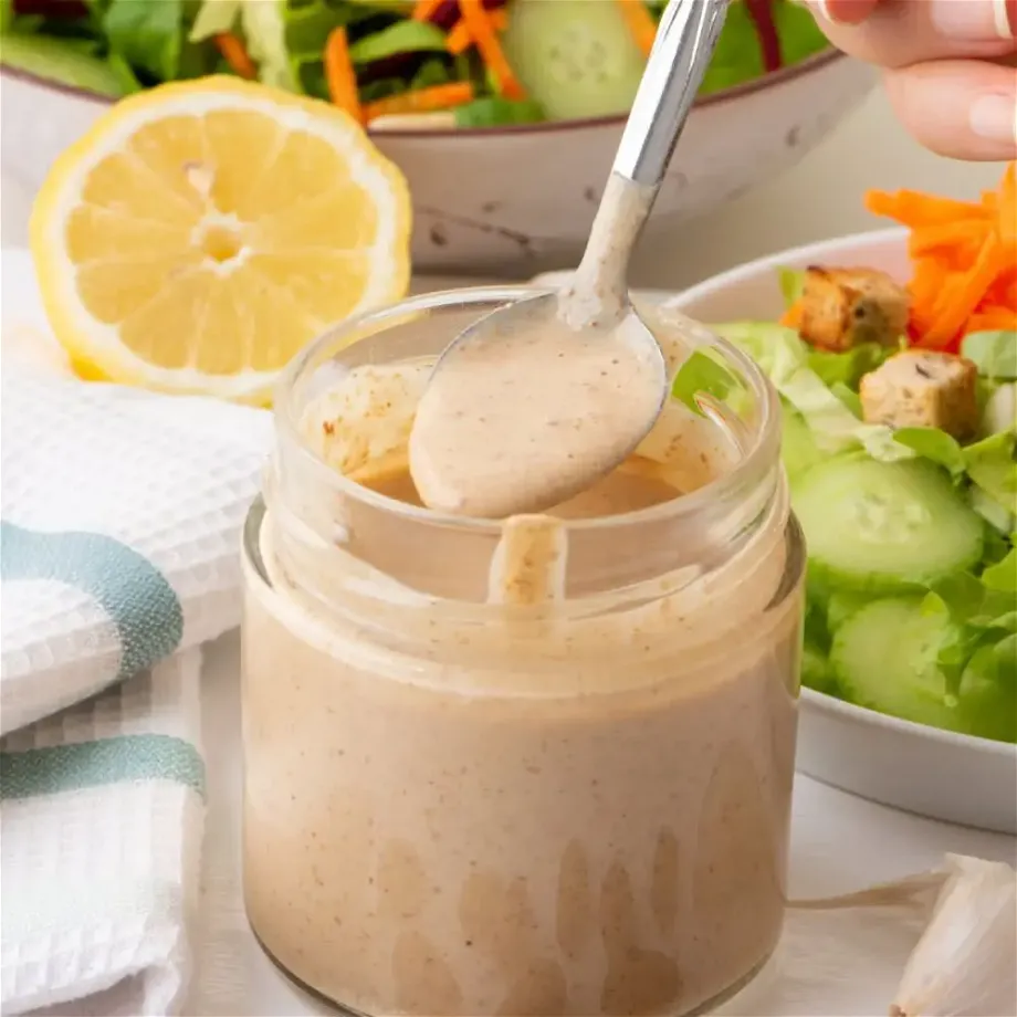 oil-free vegan salad dressing