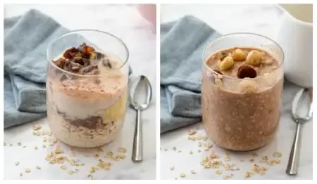 healthy,vegan,overnight oats