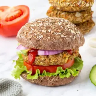 veggie burger