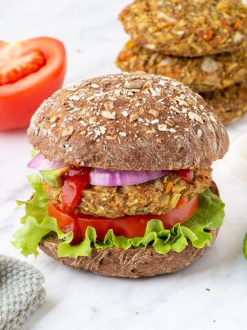 veggie burger