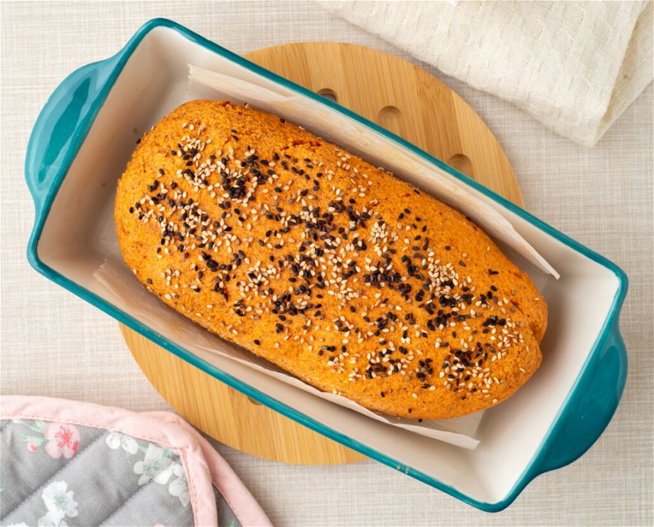 Vegan Lentil Bread (Gluten-free) | WellnessDove