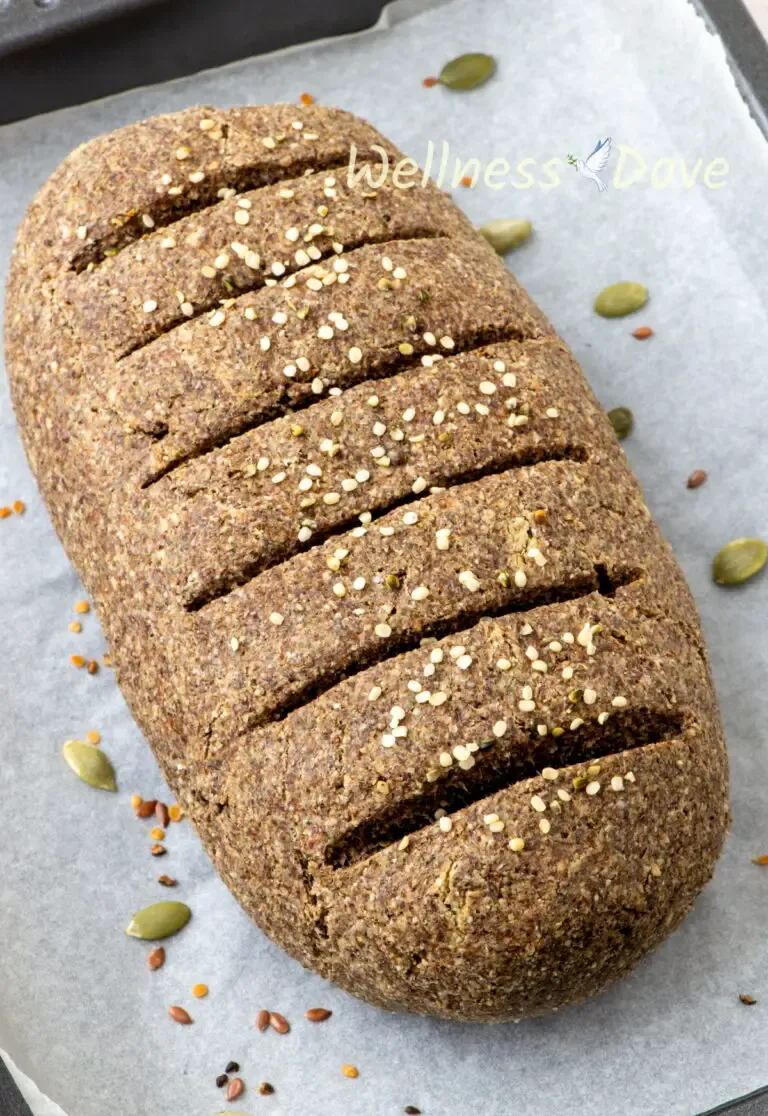 Vegan Gluten-free Seeds Bread Recipe | WellnessDove