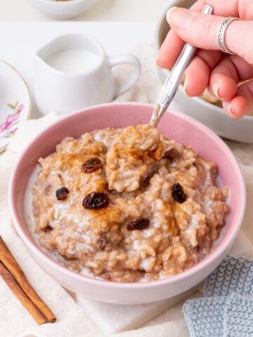 Quick Brown Rice Pudding featured Image