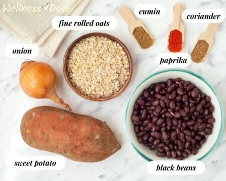 Sweet Potato Black Bean Vegan Burgers | WellnessDove