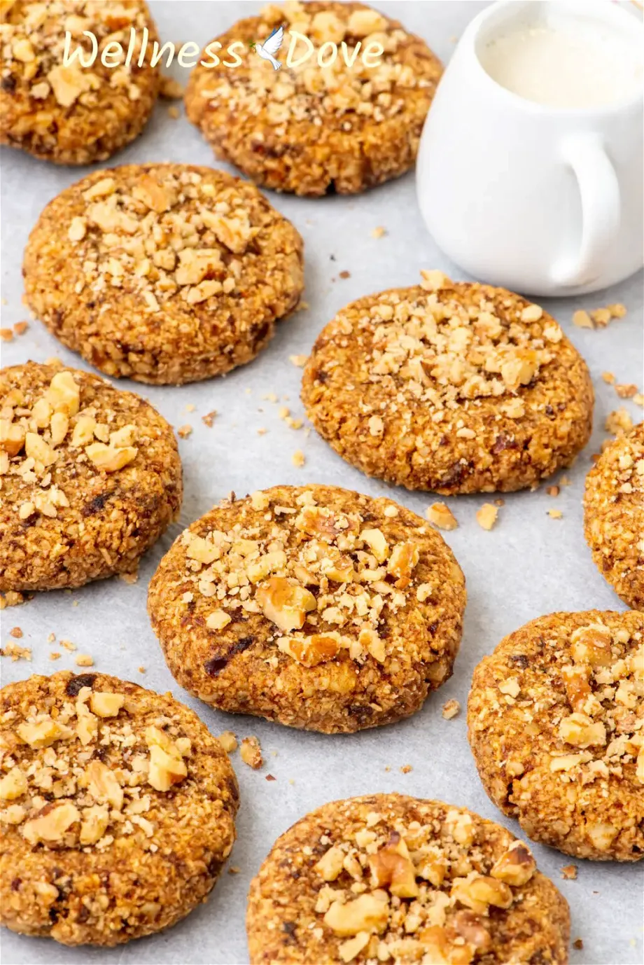 the cookies on a baking sheet