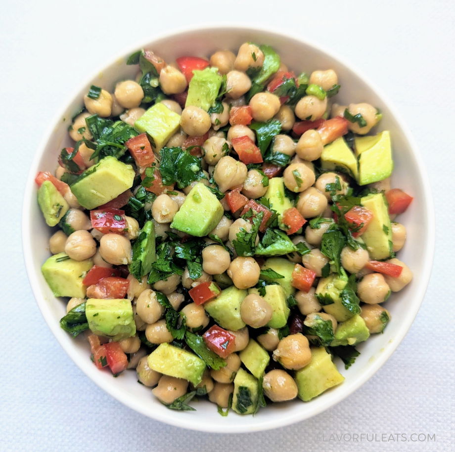 Chickpea Avocado Salad