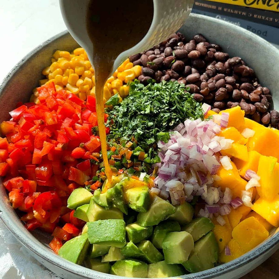 Black Bean Mango Salad