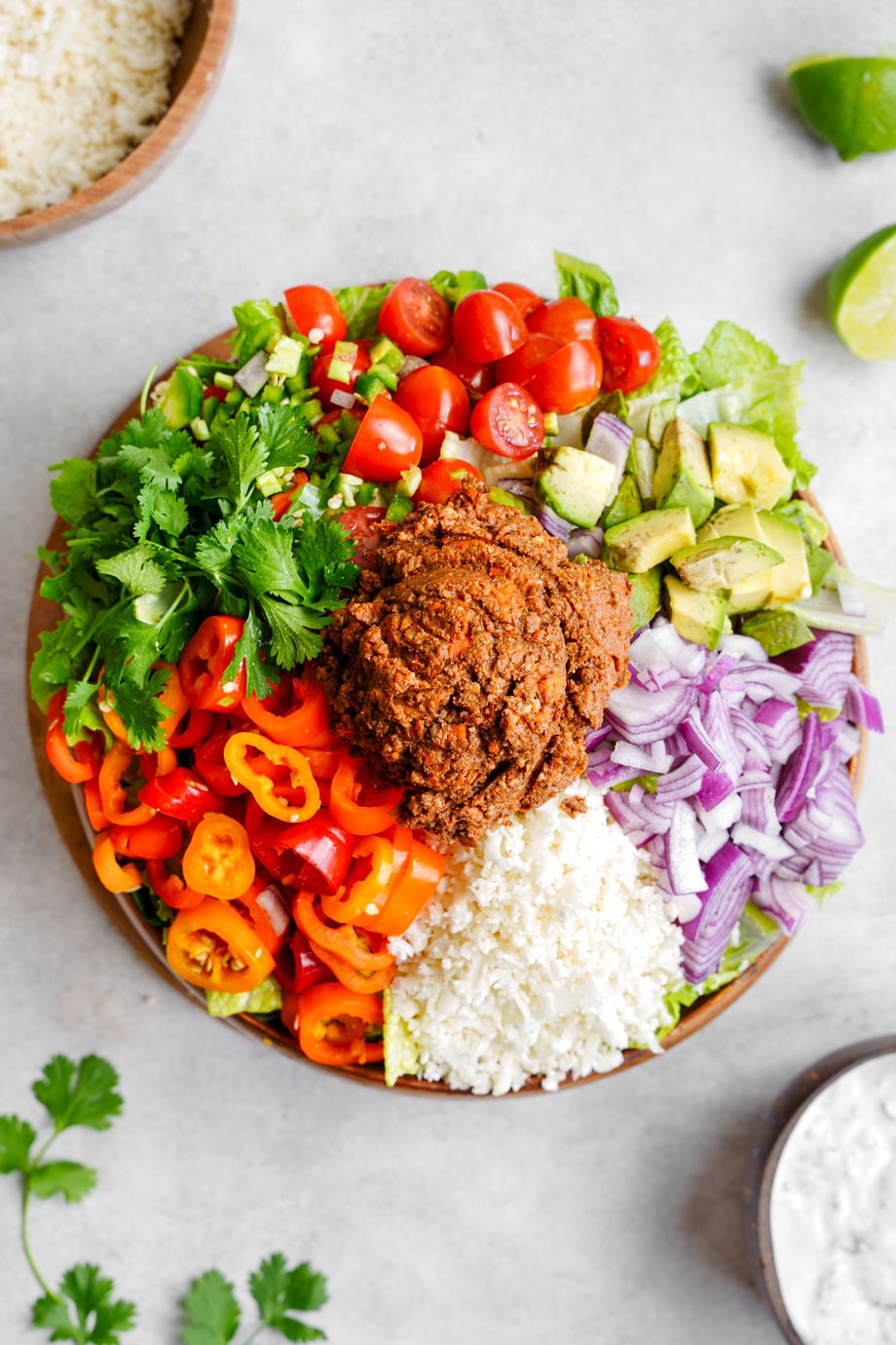 Raw Vegan Taco Salad